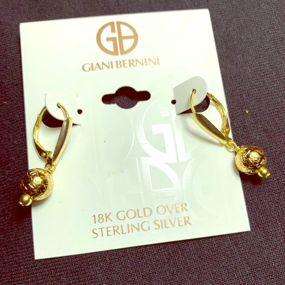 Giani Bernini 18k Plated Sterling Silver Earrings